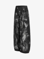 Street Heavy Deconstructed Painted Jeans - Image 3