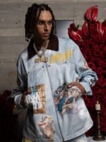Artistic Renaissance Denim Set - 2484 - Image 2