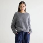 Datus angora-blend sweater (252 / W / MID GREY)