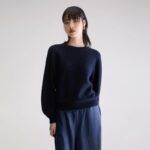 Ameka Crewneck Sweater (252 / W / NAVY)