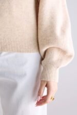 Ameka Crewneck Sweater (252 / W / BEIGE MELANGE) - Image 6