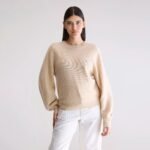 Ameka Crewneck Sweater (252 / W / BEIGE MELANGE)