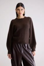 Ameka Crewneck Sweater (252 / W / DARK ROAST) - Image 2