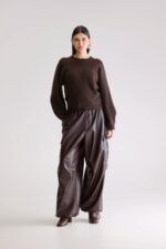 Ameka Crewneck Sweater (252 / W / DARK ROAST) - Image 3