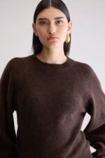 Ameka Crewneck Sweater (252 / W / DARK ROAST) - Image 5