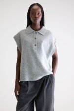 Ameson sleeveless sweater (252 / W / H. GREY) - Image 2
