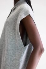 Ameson sleeveless sweater (252 / W / H. GREY) - Image 5