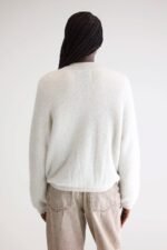 Asedi zip-up cardigan (252 / W / OYSTER) - Image 4