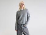 Auron slim sweater (252 / W / H. GREY)