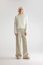 Anco crewneck sweater (252 / W / ECRU) - Image 3