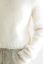 Anco crewneck sweater (252 / W / ECRU) - Image 6