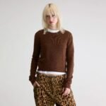 Spag slim cashmere sweater (252 / W / SUEDE)