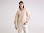 Dico chunky cardigan (252 / W / IVORY)