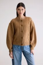 Dico chunky cardigan (252 / W / BISCUIT) - Image 2