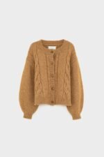 Dico chunky cardigan (252 / W / BISCUIT) - Image 7