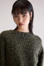 Dioal leopard print sweater (252 / W / COMBO C) - Image 5