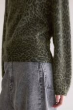 Dioal leopard print sweater (252 / W / COMBO C) - Image 6