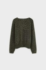 Dioal leopard print sweater (252 / W / COMBO C) - Image 7