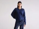 Slax cashmere sweater (252 / W / NAVY)