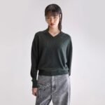 Slax cashmere sweater (252 / W / SCARABEE)