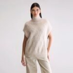 Darti Sweater Vest (252 / W / OYSTER)