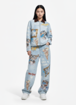 Artistic Renaissance Denim Set - 2484 - Image 7