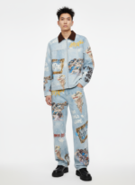 Artistic Renaissance Denim Set - 2484 - Image 6