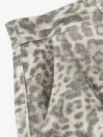 Street Leopard Camouflage Pleated Barrel Jeans - Image 6