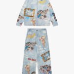 Artistic Renaissance Denim Set - 2484