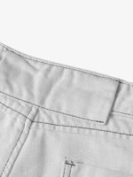 Deconstructed Split Contrast Stitching Scimitar Jorts - Image 10