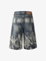 Retro Spray Monkey Washed Baggy Jorts - 2532 - Image 2