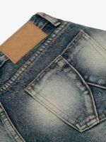 Retro Spray Monkey Washed Baggy Jorts - 2532 - Image 4