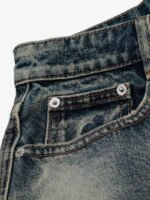 Retro Spray Monkey Washed Baggy Jorts - 2532 - Image 5