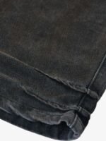 Washed Pleated Straight Jeans - 2263 - Image 6