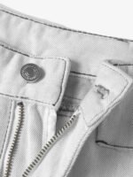 Deconstructed Split Contrast Stitching Scimitar Jorts - Image 7
