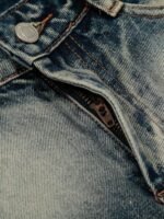 Retro Spray Monkey Washed Baggy Jorts - 2532 - Image 9